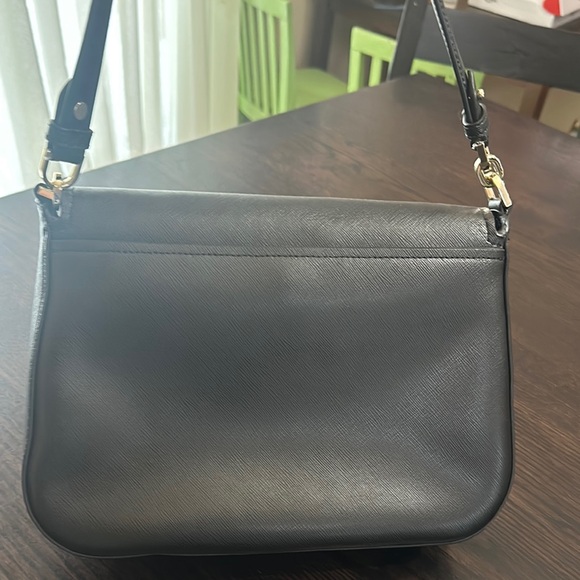 Kate Spade Staci Saffiano Leather Flap Shoulder Bag - Picture 2 of 11